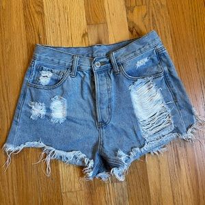 John Galt Jean shorts